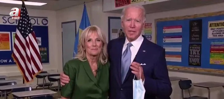 Kimse ne olduğunu anlayamadı! ABD Başkanı Joe Biden öyle bir şey yaptı ki... Salondakiler şaşkınlıkla bakakaldı