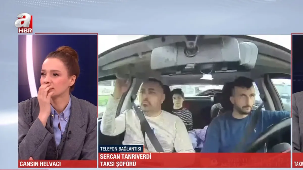 Böcek ailesinin son anlarını taksi şoförü Sercan Tanrıverdi A Haber'de anlattı