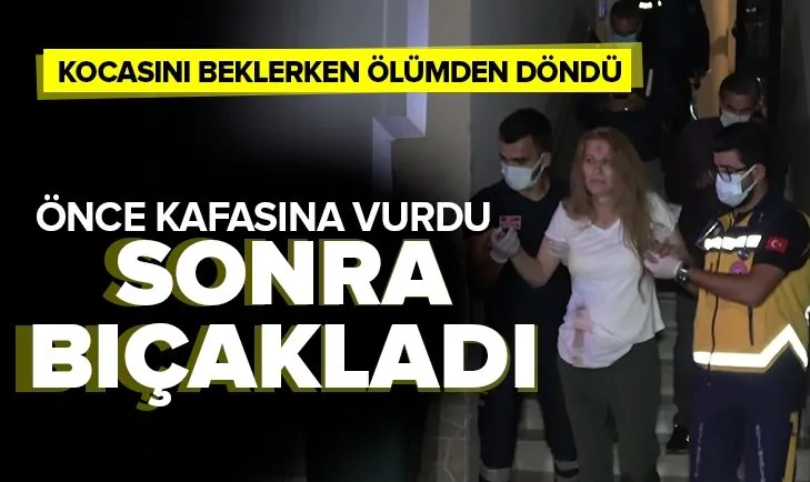 Bursa’da eve giren hırsız önce kadının kafasını kapıya vurdu ardından da bıçakladı