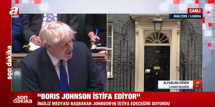 İngiltere Başbakanı Boris Johnson istifa etti!