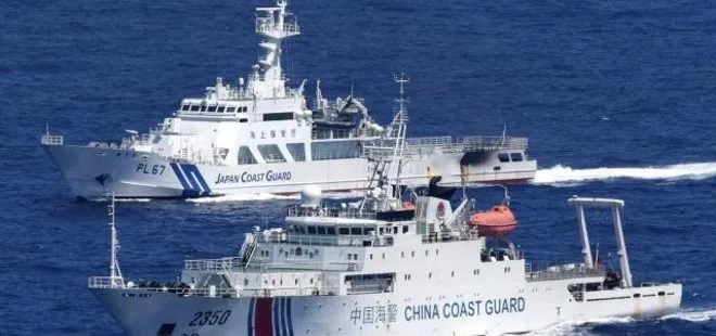 Çin Sahil Güvenlik gemileri Japon kara sularına girdi