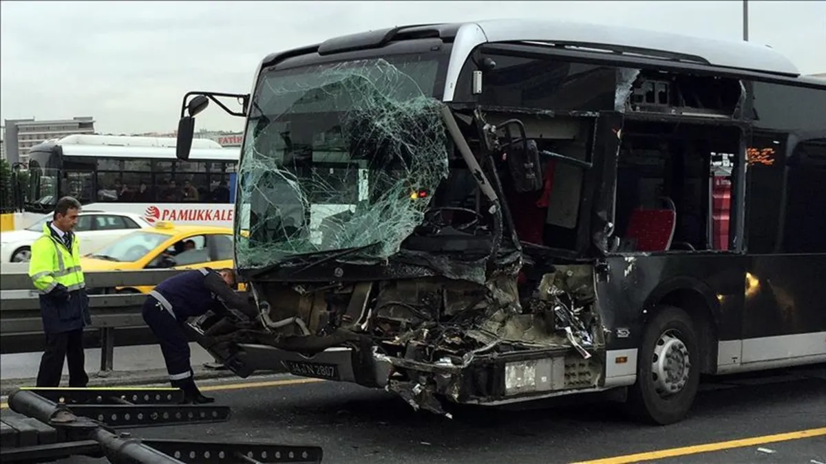 Sefaköy'deki metrobüs kazasında iddianame tamam