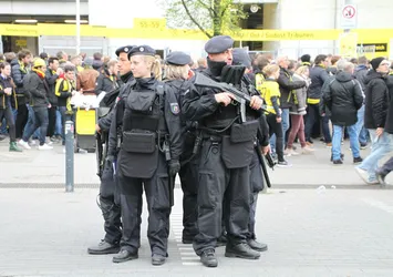 Dortmund'da yoğun güvenlik önlemleri