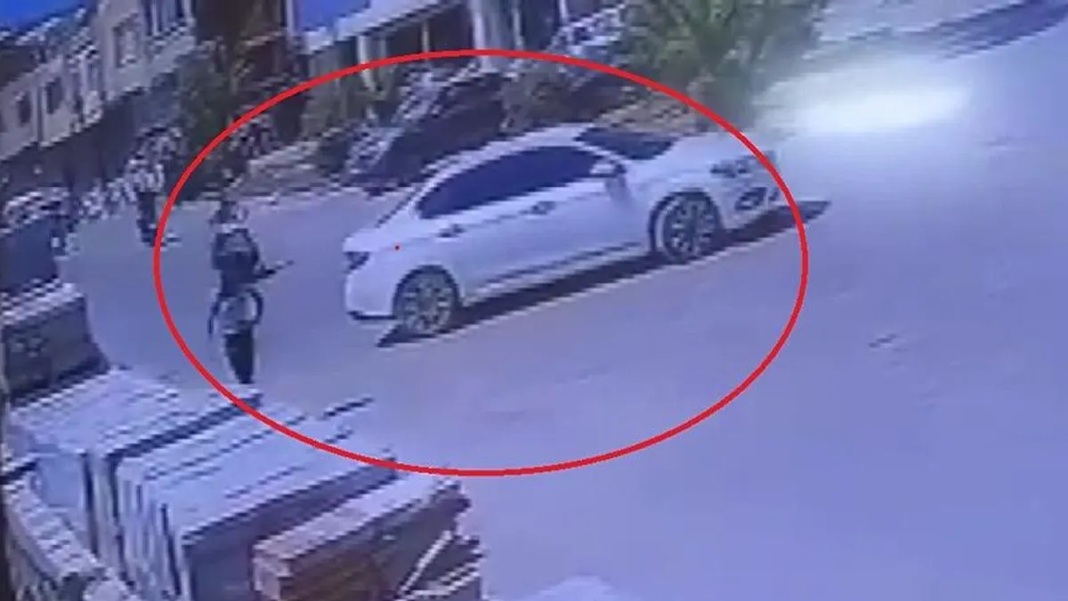 Kazaya sebep oldu! Arkasına bakmadan gitti
