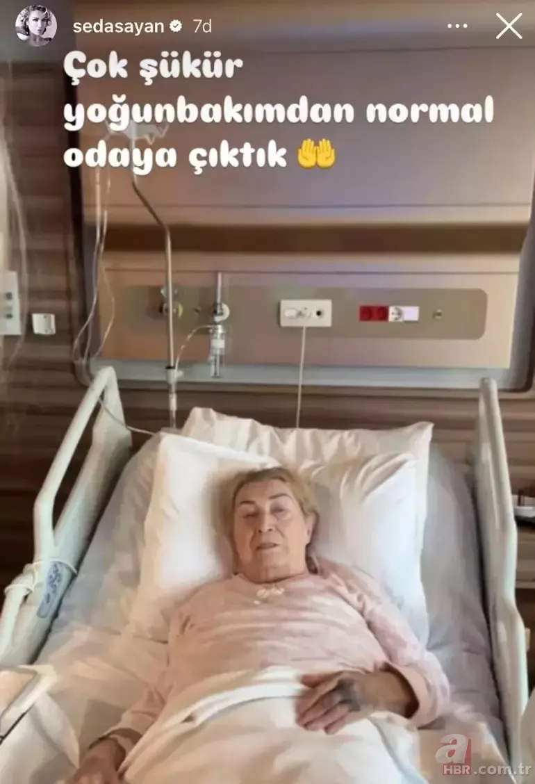 Seda Sayan yoğun bakıma alınan annesinin sağlık durumunu açıkladı! 5