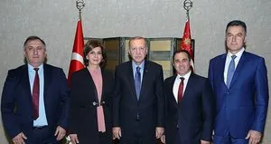 Başkan Erdoğan’dan önemli kabul