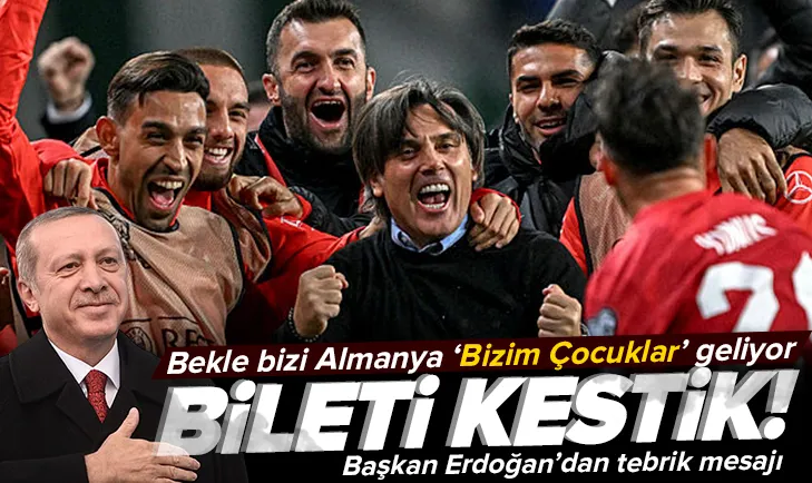 A Milli Takım EURO 2024 biletini kaptı!