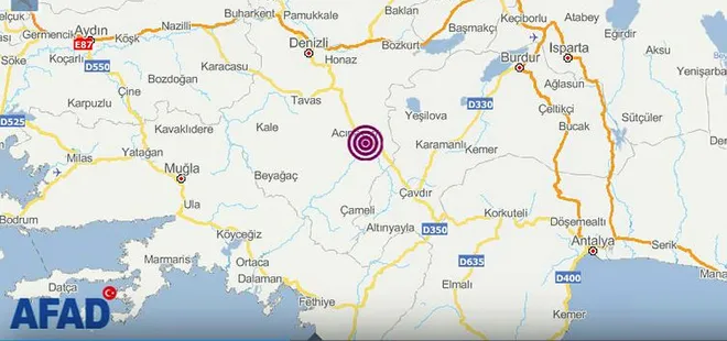 Son dakika: Denizli’de eğitime deprem engeli