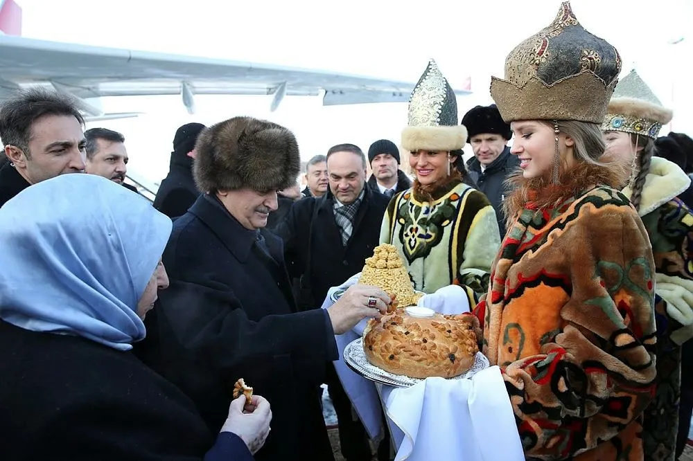 Başbakan Yıldırım Tataristan'da böyle karşılandı - 2