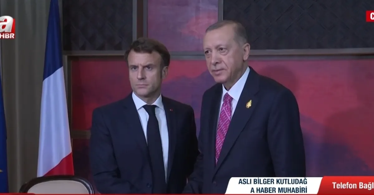 Macron’dan Başkan Erdoğan’a bayram tebriği!