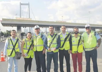 “Kazasız Kul Olmaz” oyuncularından trafik nöbeti