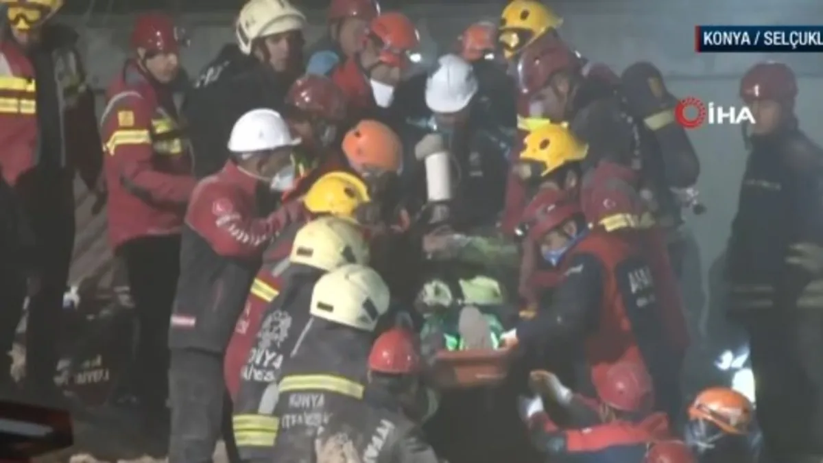 5 saat sonra ilk kurtuluş!