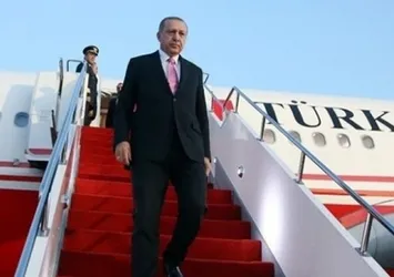 Başkan Erdoğan, Katar'dan yurda döndü