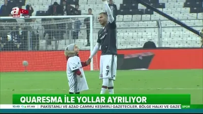 Quaresma’dan ayrılık açıklaması