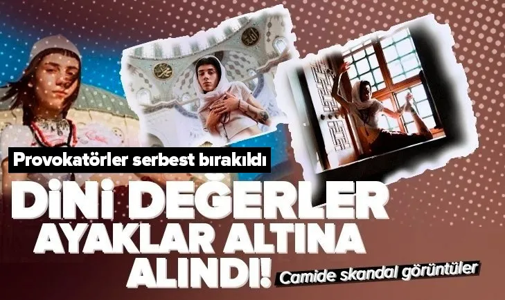 Ankara Kocatepe Camii’nde rezil pozlar!