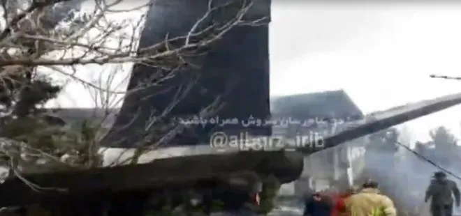 İran’da kargo uçağı düştü: 15 kişi öldü