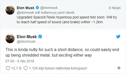 Elon Musk, hız rekorunu kırmayı deneyecek - 1
