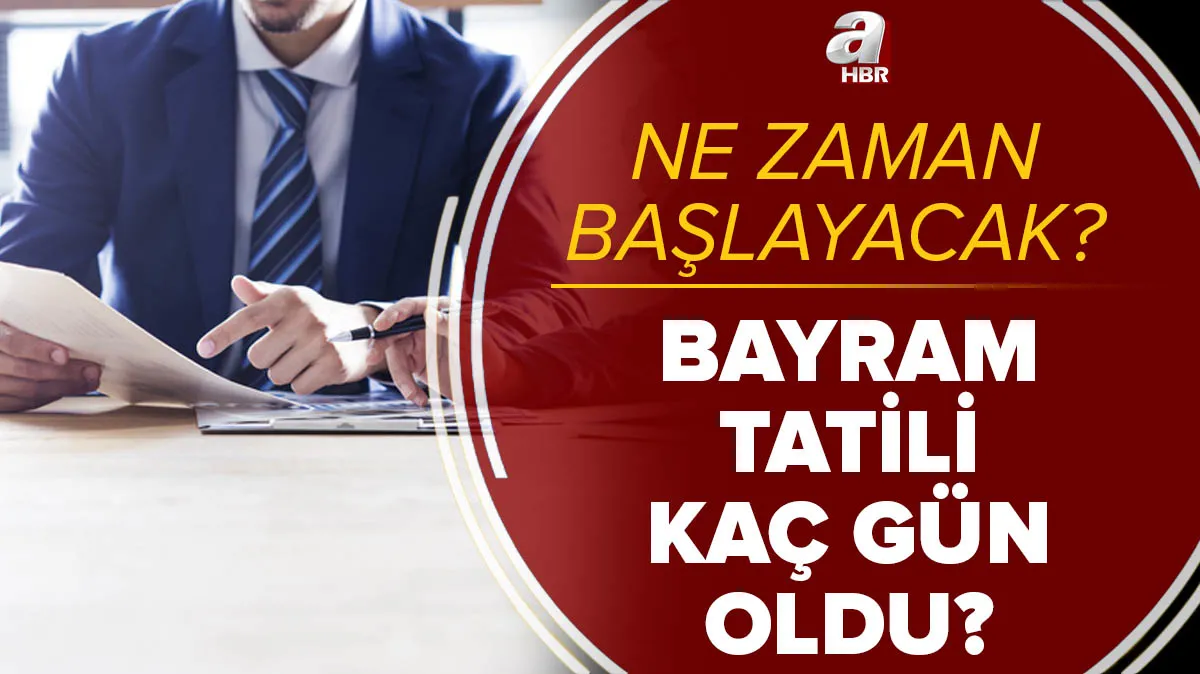 bayram tatili genelgesi son dakika