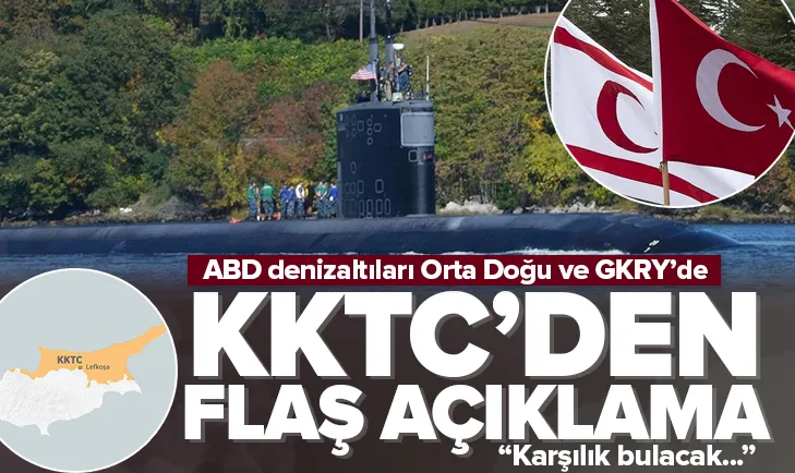 ABD denizaltıları Orta Doğu ve GKRYde