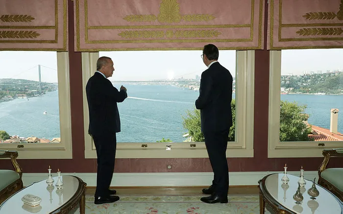 Son dakika: Başkan Erdoğan Sırbistan Cumhurbaşkanı Aleksandar Vucic ile görüştü - 4
