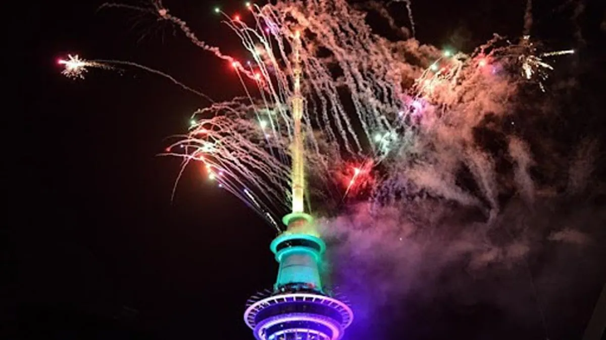 Yeni Zelanda 2026'ya merhaba dedi