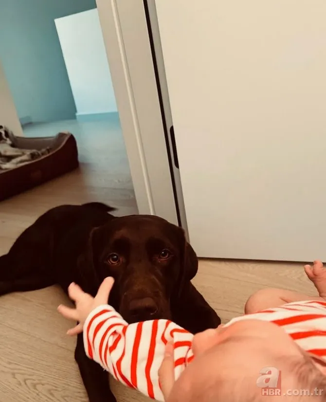 "Fikret Hakan" göründü! Pınar Deniz yeni doğan bebeğini ilk kez paylaştı 10