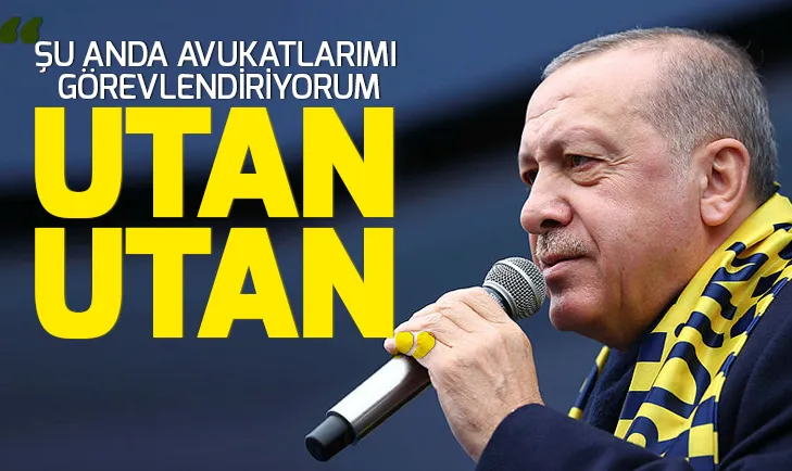 Son dakika: Başkan Erdoğandan Meral Akşenere: Utan utan