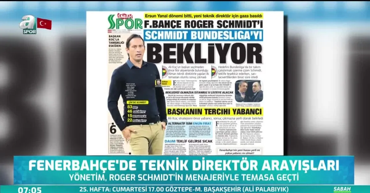 Fenerbahçe'nin yeni teknik direktörü kim olacak? Sürpriz isim | Video