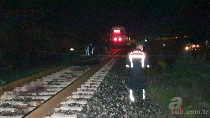 Trenin çarptığı kişi hayatını kaybetti