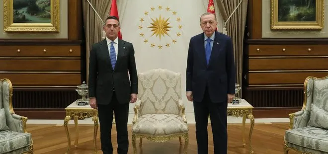 Son dakika: Başkan Erdoğan, Ali Koç’u kabul etti