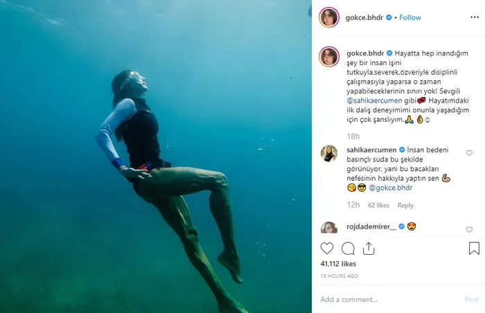 Gökçe Bahadır Şahika Ercümen’le derinlere daldı - 1