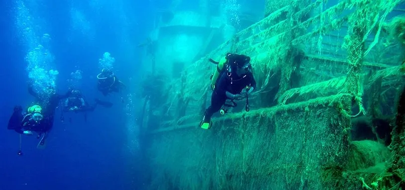 Çin'de batık gemilerden hazine çıktı