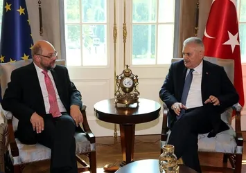 Başbakan'dan AP Başkanı Martin Schulz'a tepki