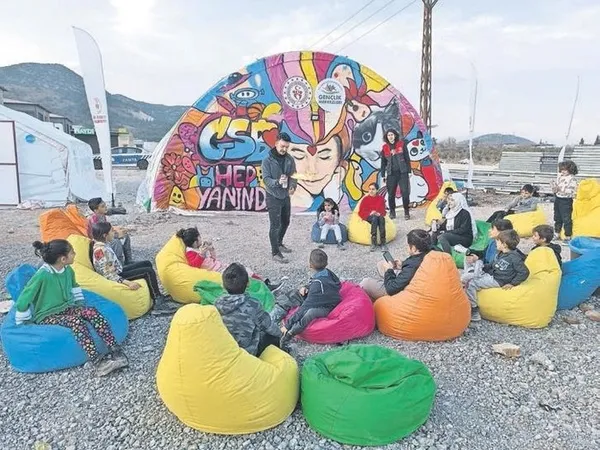 Kalyon konteyner Gaziantep'te yaraları sarıyor! Bir mahallede olması gereken her şey var - 5