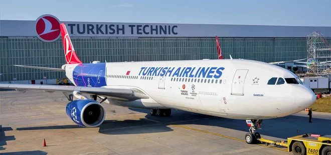 Son dakika: THY’nin Şampiyonlar Ligi uçağı gökyüzünde