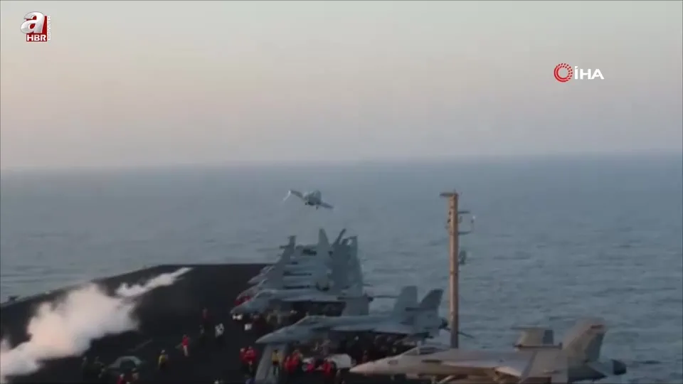 ABD ordusu Husi hedeflerinin vurulduğu anlara ait görüntüleri paylaştı