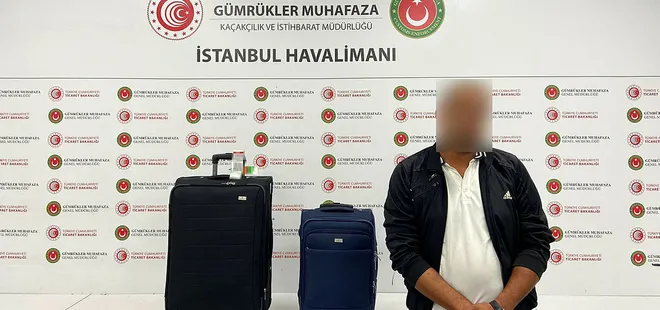 İstanbul Havalimanı'nda uyuşturucu operasyonu: Valiz çubuklarına gizlenmiş halde bulundu