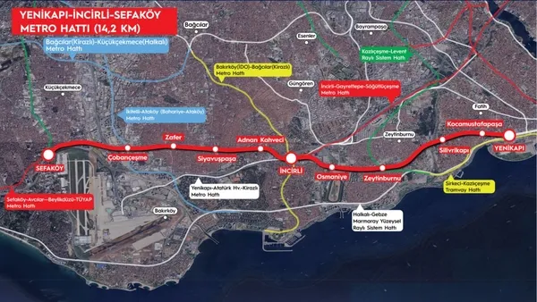 Murat Kurum müjdeyi verdi! İstanbul’a deniz altından yeni tünel geliyor! Beylikdüzü-Söğütlüçeşme arası...