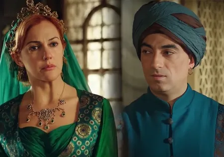 'Günün sürprizi' Muhteşem Yüzyıl'ın Hürrem'i ve Sümbül'ü yıllar sonra buluştu! 