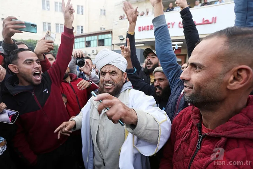 Zafer direnenlerin oldu! Gazze'de ateşkes böyle kutlandı 13