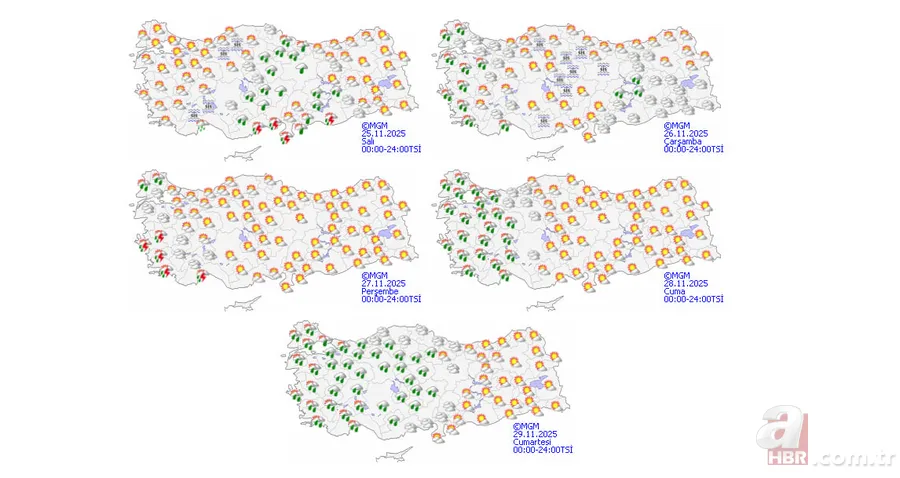 Meteoroloji’den uyarı! Sis, pus, sağanak… Hepsi aynı anda geliyor 8