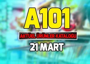 A101 aktüel ürünler kataloğu 21 Mart ile Türkiye'de ilk kez satılacak! A101 kataloğu 21 Mart 2019