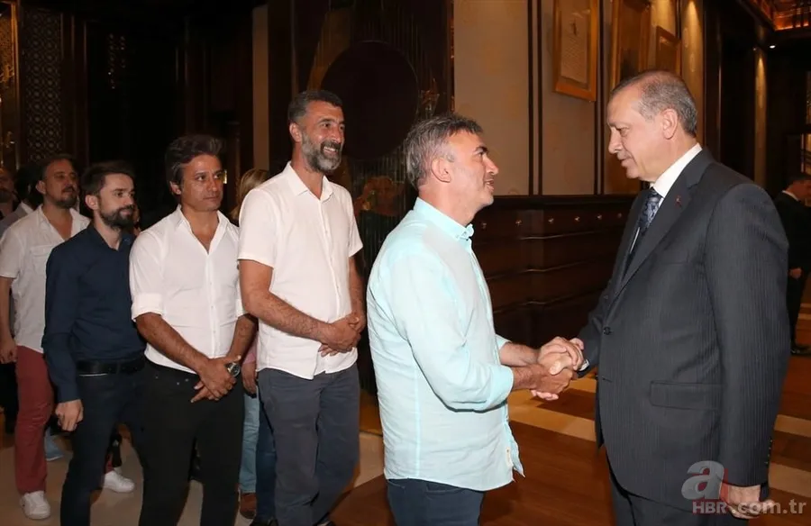 Cumhurbaşkanı Erdoğan sanatçı, oyuncu, radyocu ve sporcuları kabul etti 4