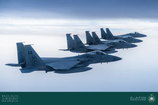 Suudi Arabistan ve ABD’den gözdağı! O anları sosyal medyadan paylaştılar