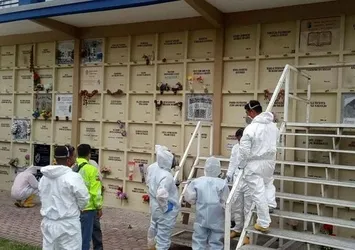 Koronavirüsten ölenleri mezardan çıkardılar! Dünyayı şoke eden görüntü