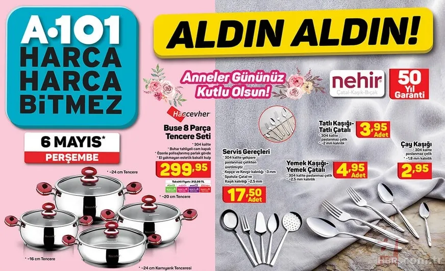 A101 6 Mayıs 2021 aktüel kataloğu! Bu hafta A101'de hangi ürünler indirimli? Dikkat çeken liste... 8