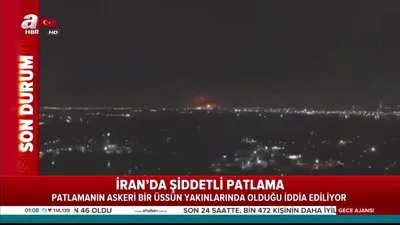 İran’ın başkenti Tahran’da patlama | VİDEO