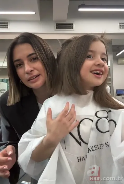 Annesinin kopyası oldu! Buse Terim kızı Naz'ın isteğini gerçekleştirdi 6