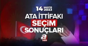ATA İTTİFAKI OY ORANLARI 2023!