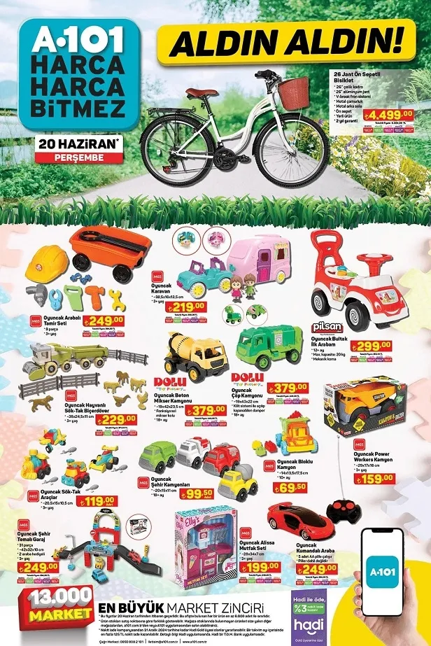 A101 20 Haziran aktüel kataloğu yayınladı! A101 haftanın uygun fiyatlı ürünlerinin tam listesi… - 6